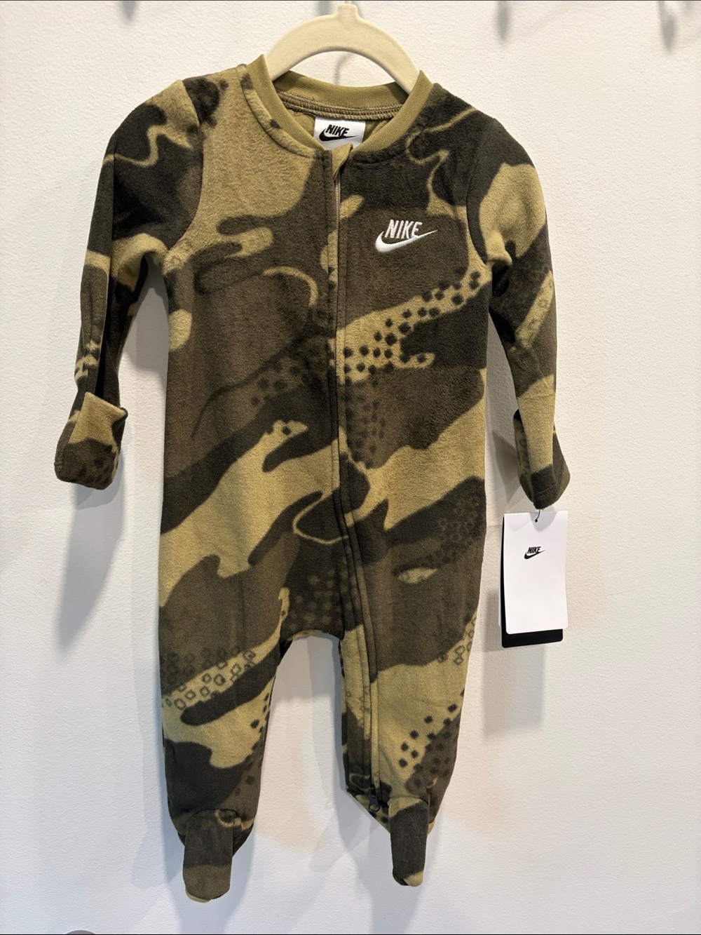 Nike Camo Fleece Footie